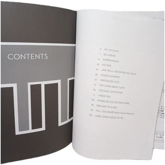 Alicia Keys Music Song Book As I Am Piano Vocal Guitar Artist Paperback Contemp - Picture 10 of 14